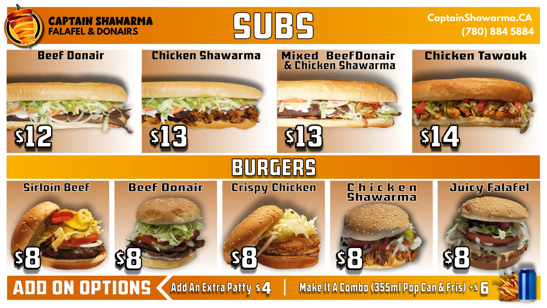 Catering at Captain Shawarma