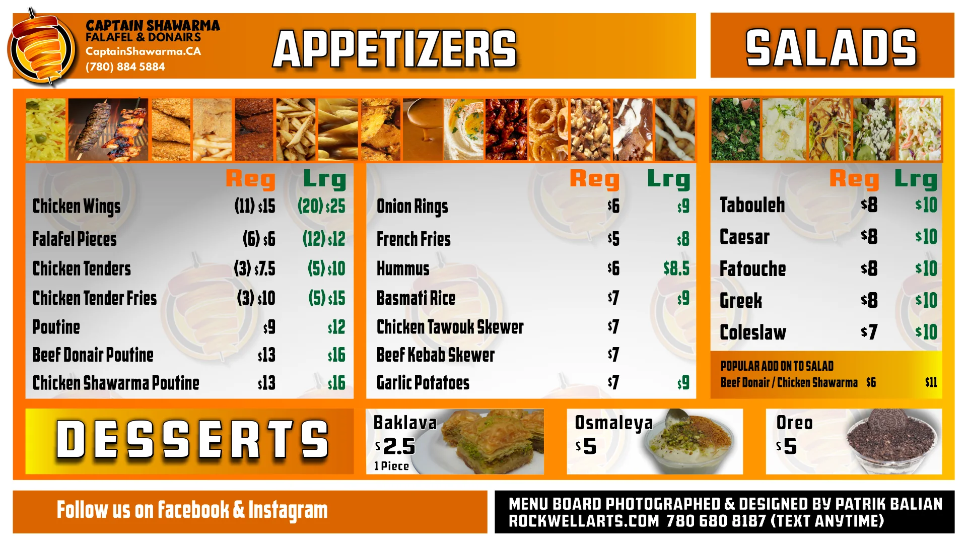 Catering at Captain Shawarma